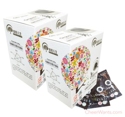 《美好人生》有機濾掛式-耶加雪夫咖啡-掛耳包(60g/盒)2盒組