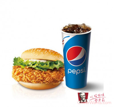 【紅利點數兌換】肯德基 KFC 咔啦雞腿堡C套餐兌換券