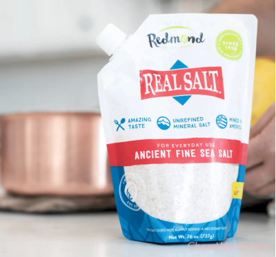 【REAL SALT】鑽石鹽 頂級天然海鹽737g (細鹽/袋裝)/2袋組