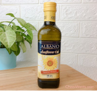義大利【ALBANO】原裝進口100%葵花油 ( 500ml/瓶 )