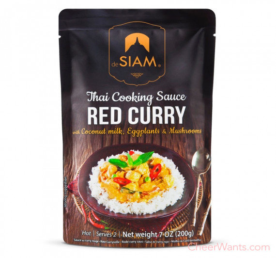 泰國【deSIAM】暹羅-泰式紅咖哩調理醬包(200g/包)