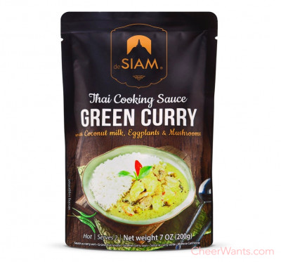 泰國【deSIAM】暹羅-泰式綠咖哩調理醬包(200g/包)