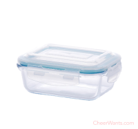【Neoflam】Cloc 耐熱玻璃保鮮盒 長方形-1500ml 