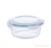 【Neoflam】Cloc 耐熱玻璃保鮮盒 圓形-620ml 