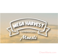 德國【Mega Harvest】原味穀片 ( 500g/包 )
