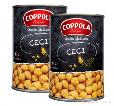 義大利【COPPOLA】柯波拉-鷹嘴豆( 400g/罐 )2罐裝