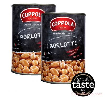 義大利【COPPOLA】柯波拉紅點豆( 400g/罐 )2罐裝