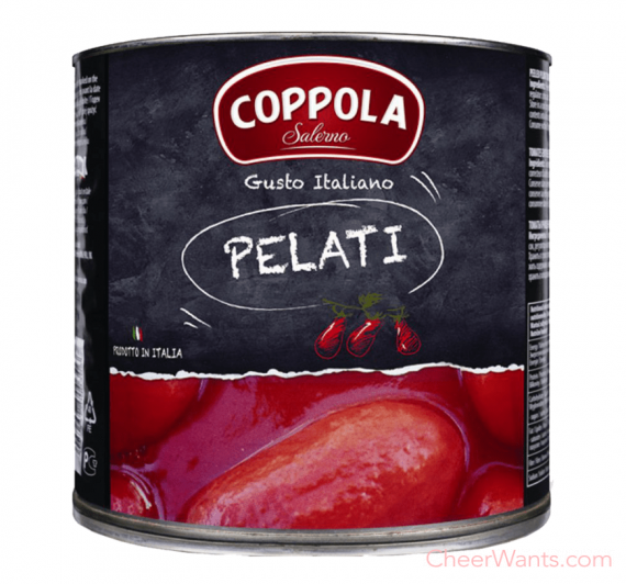 義大利【COPPOLA】柯波拉-去皮整粒番茄( 2500g/罐 )