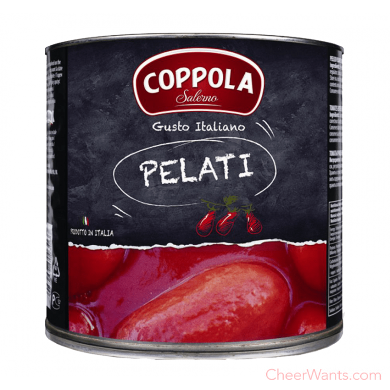 義大利【COPPOLA】柯波拉-去皮整粒番茄( 2500g/罐 )