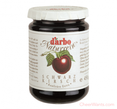 奧地利【D'arbo】德寶-天然酸櫻桃果醬 ( 450g/瓶 )
