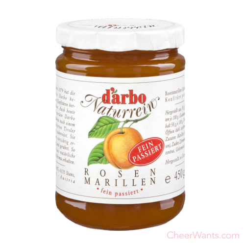 奧地利【D'arbo】德寶-天然杏桃果醬 ( 450g/瓶 )