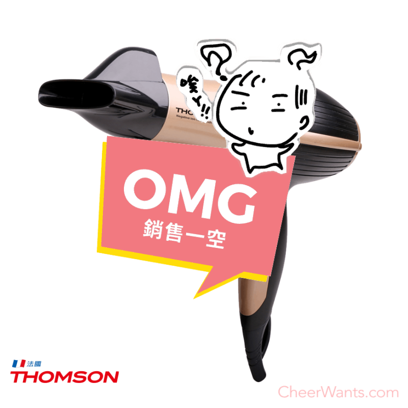 【THOMSON】專業負離子護髮油吹風機 (TM-SAD03A)