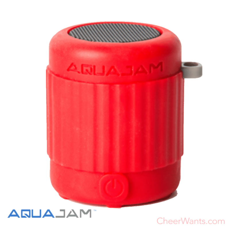 全球最迷你【AQUA JAM】藍芽防水無線喇叭-紅色 (AJMINI-R)