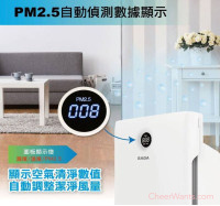 【SABA】PM2.5顯示抗敏空氣清淨機 (SA-HX01)