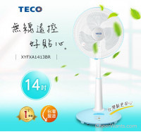 MIT台灣製造【TECO 東元】14吋遙控定時機械式風扇 (XYFXA1413BR)
