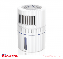 【THOMSON】隨身移動式水冷扇 (TM-SAF15U) 經典白