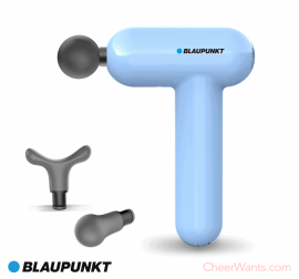 【BLAUPUNKT】藍寶mini USB隨身筋膜震動按摩槍-貝殼藍 (BPB-M07HU)
