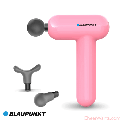 【BLAUPUNKT】藍寶mini USB隨身筋膜震動按摩槍-珊瑚粉 (BPB-M07HU)