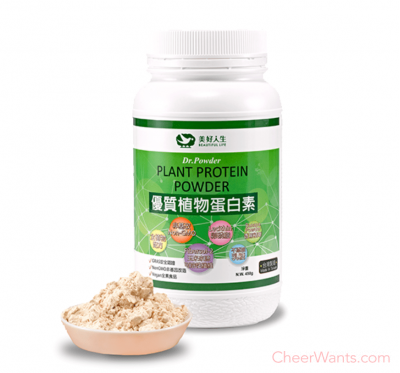 《美好人生》優質植物蛋白素(450g/罐)