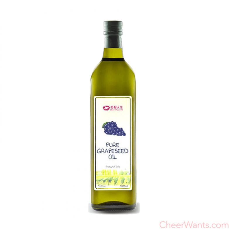 《美好人生》純天然葡萄籽油(1000mlg/瓶)-義大利原裝進口