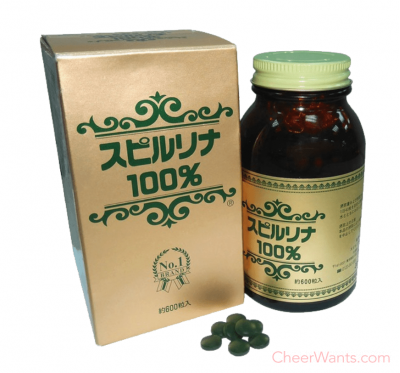 【會昌】Japan Algae 100%螺旋藻錠(600錠/罐)