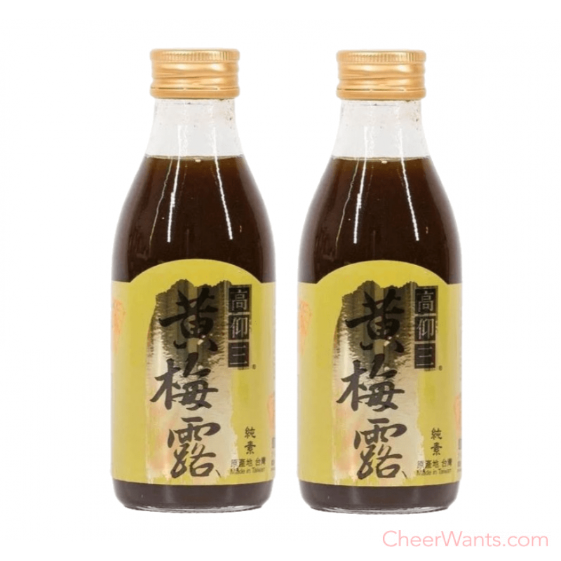 【高仰三】黃梅露(180ml/瓶)/2瓶組