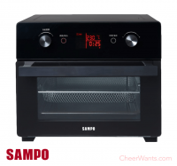 【SAMPO】聲寶20L智慧全能微電腦氣炸烤箱(KZ-XA20B)