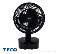 【TECO 東元】7吋3D遙控循環扇-黑色 (XA0752CR)