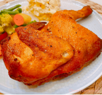 【我的餐桌好料理】墨西哥烤半雞 (380g/包)~加熱即食