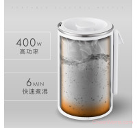 個人衛生防疫必備-【KINYO】304不鏽鋼隨行快煮壼  (AS-HP65)