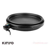 【KINYO】多功能圓形電烤盤37cm (BP-063)