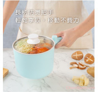 【KINYO】陶瓷快煮美食鍋-粉 (FP-0871)