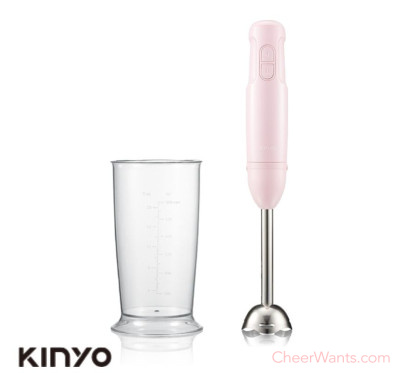 【KINYO】輕量美型手持調理棒-粉色 (JC-17)