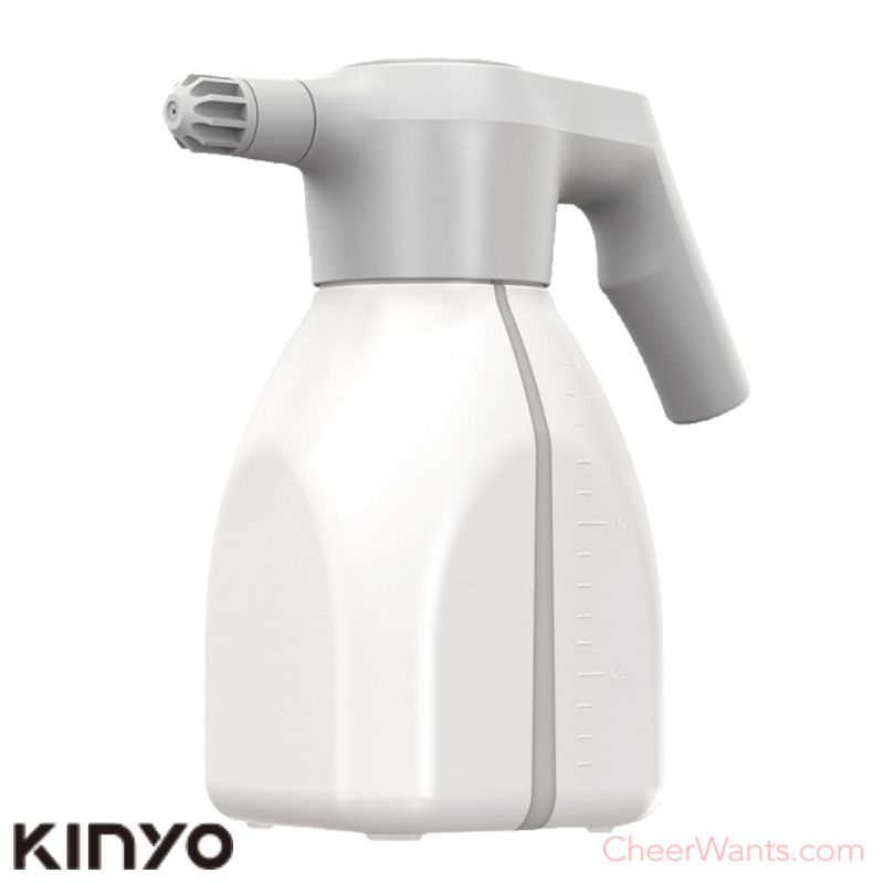 【KINYO】多功能自動噴灑器-白色 (KFD-1811)