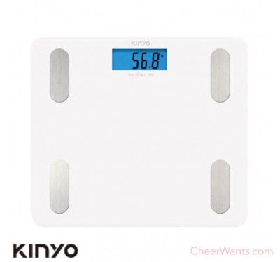 【KINYO】藍牙健康管理體重計 (DS-6589)