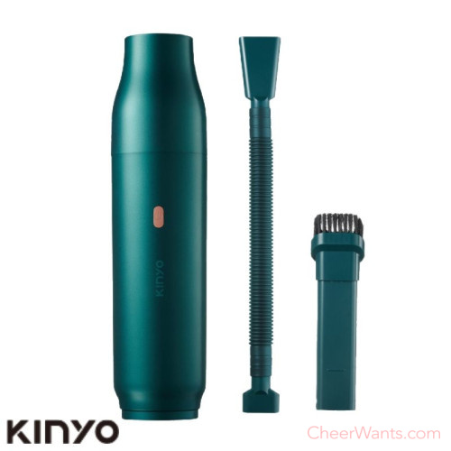 【KINYO】手持殺菌吸塵器-綠色 (KVC-5945)
