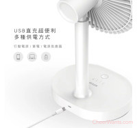 【KINYO】USB靜音桌立風扇 (UF-8705)