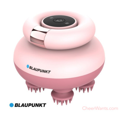 【BLAUPUNKT】智能乾濕舒壓頭部按摩器 (BPB-M10TU)-石英粉