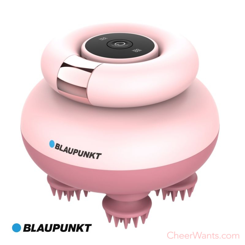 【BLAUPUNKT】智能乾濕舒壓頭部按摩器 (BPB-M10TU)-石英粉