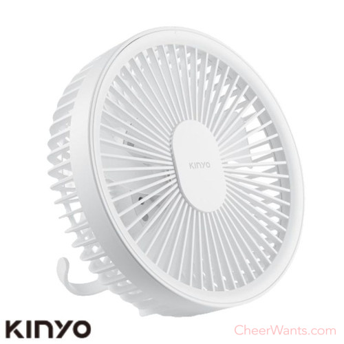 【KINYO】無線遙控LED吊扇 (UF-7065)-簡約白