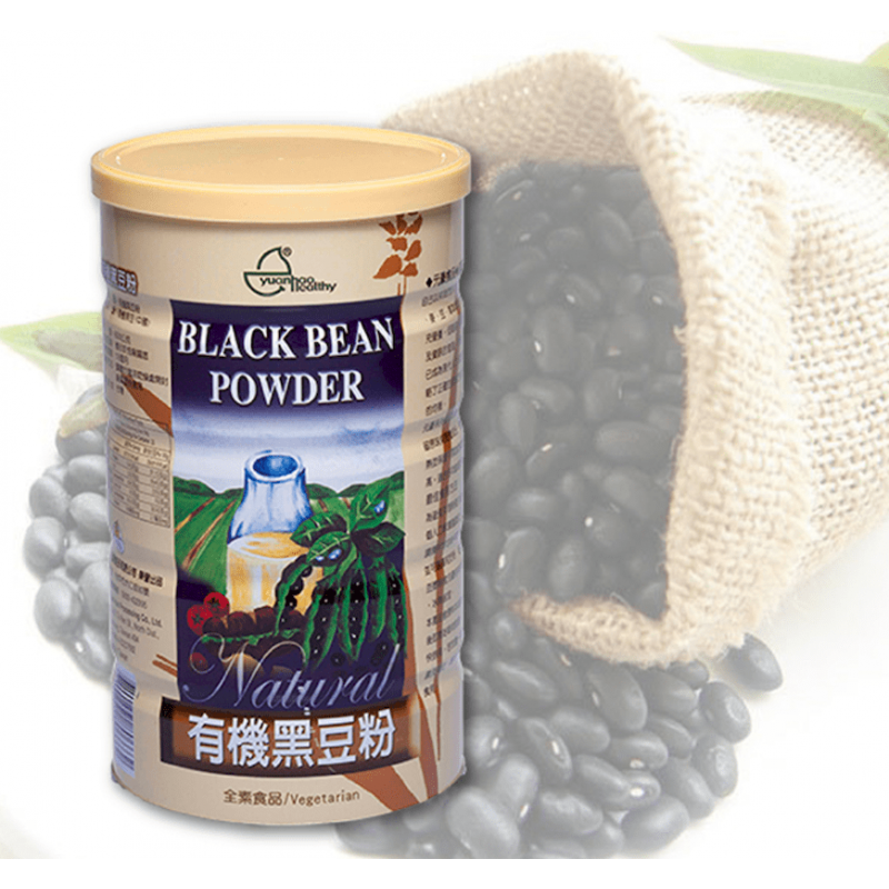【元豪】有機黑豆粉(600g/罐)