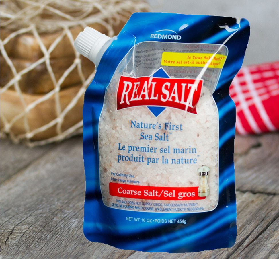 【美國RealSalt鑽石鹽】頂級天然海鹽454g (粗鹽/袋裝)/2袋組