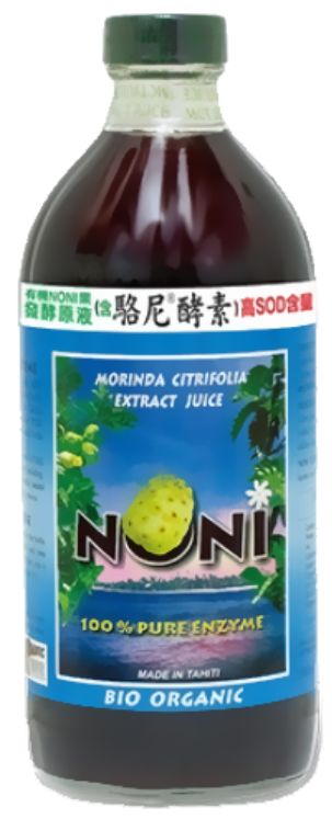 【亞積生技】100%有機NONI果發酵原液(含駱尼酵素)(500ml/瓶)-頂級諾麗果諾麗酵素
