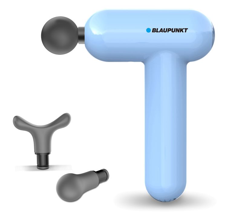 【BLAUPUNKT】藍寶mini USB隨身筋膜震動按摩槍_貝殼藍 (BPB-M07HU)