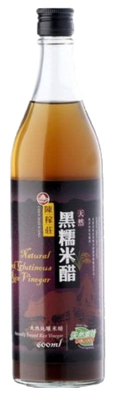 【陳稼莊】黑糯米醋(600ml/瓶)