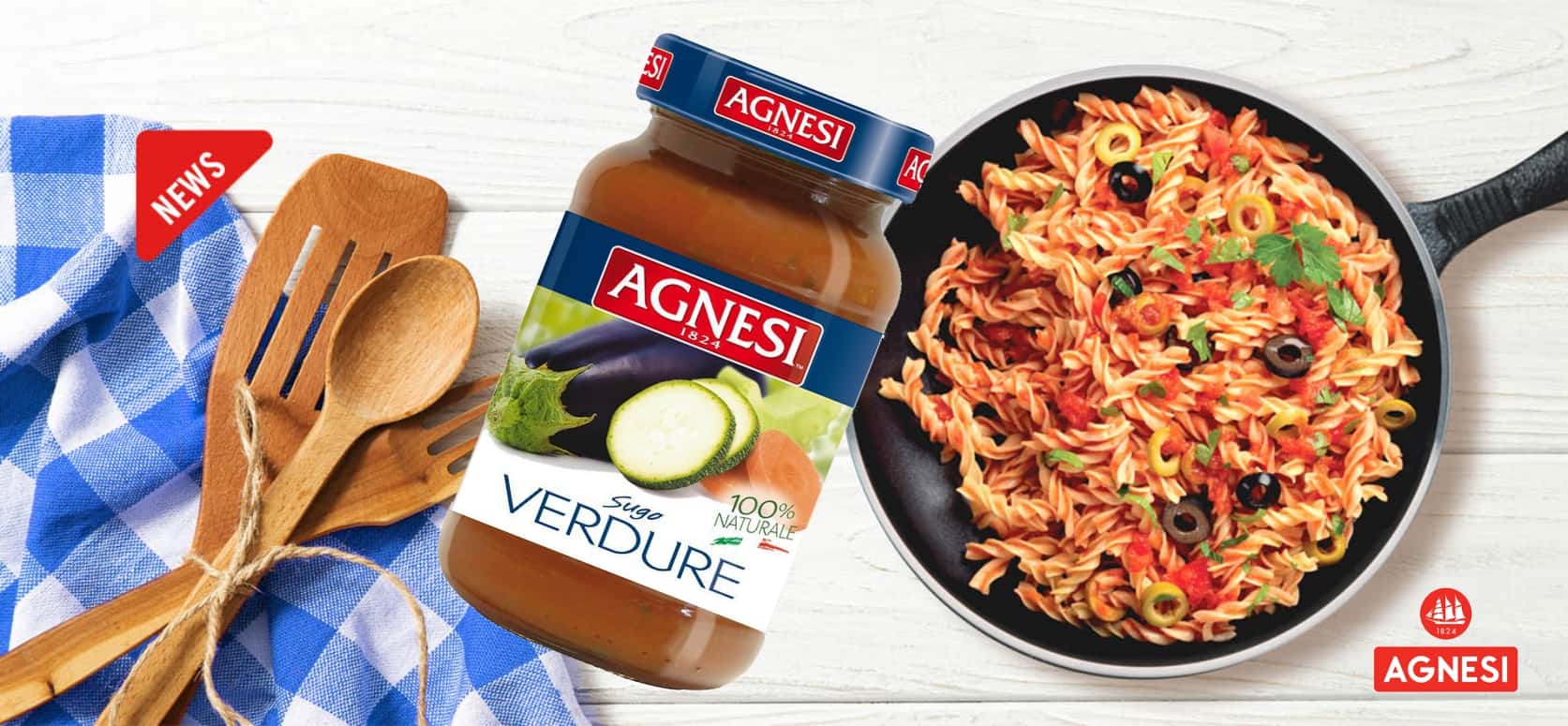 Agnesi義大利蕃茄鮮蔬麵醬 Agnesi Verdure 400g
