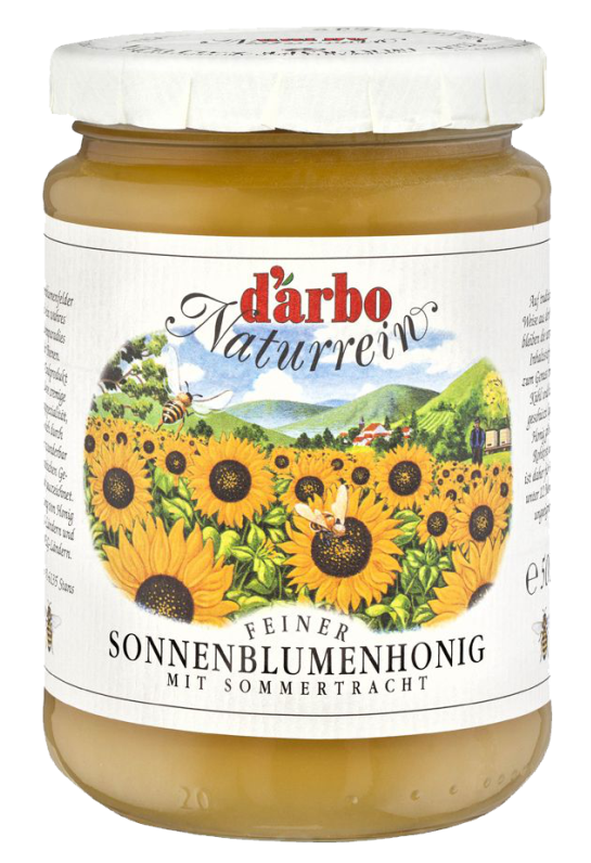 奧地利-D'arbo 德寶-天然向日葵蜂蜜 ( 500g/瓶 )