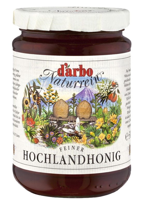 奧地利-D'arbo 德寶-天然高地蜂蜜 ( 500g/瓶 )