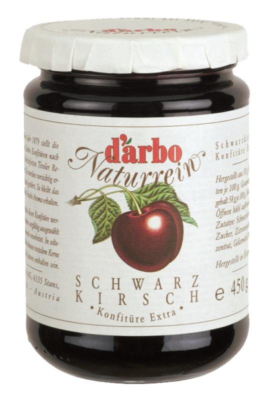 奧地利-D'arbo 德寶-天然酸櫻桃果醬 ( 450g/瓶 )