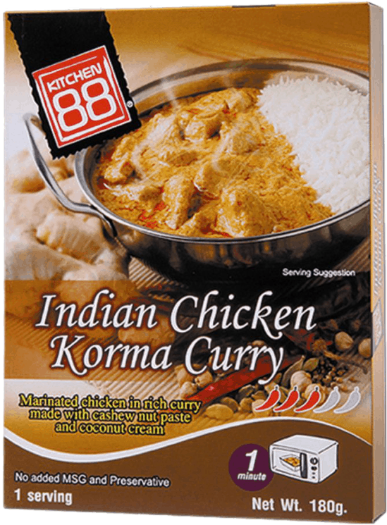 Kitchen88 印度Korma咖哩雞肉即食包 180g